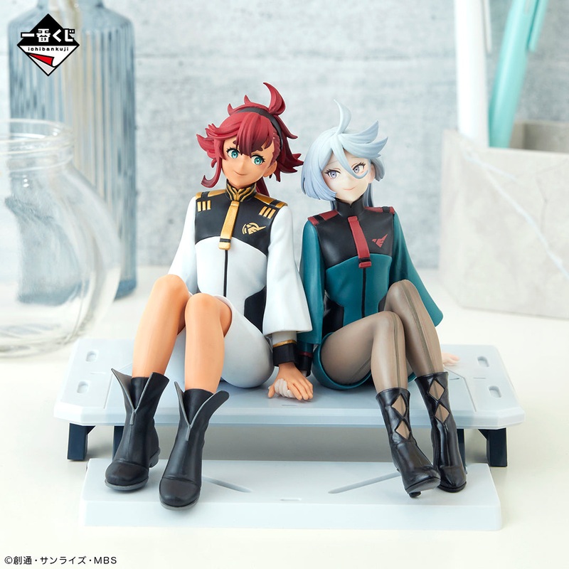 ICHIBAN KUJI MOBILE SUIT GUNDAM: THE WITCH OF MERCURY VOL.3 – BLESSINGS TO YOU – LAST ONE PRIZE – SLETTA MERCURY & MIORINE REMBRANDT
