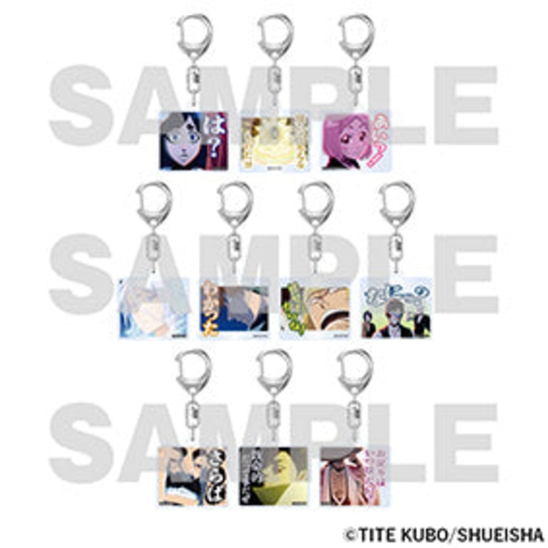 Bleach The Locus of Brave 2 Exhibition – Acrylic Keychain B Complete Set of 10 Types
