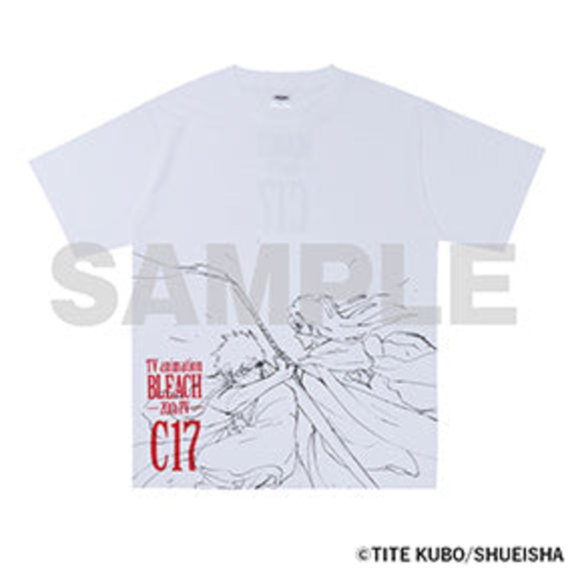 Bleach the Locus of Brave 2 Exhibition – White TEE BLEACH 20thPV C17