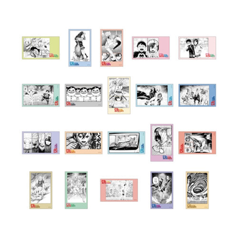 DanDaDan Exhibition – Frame Sticker Collection Complete Set of 20 Types