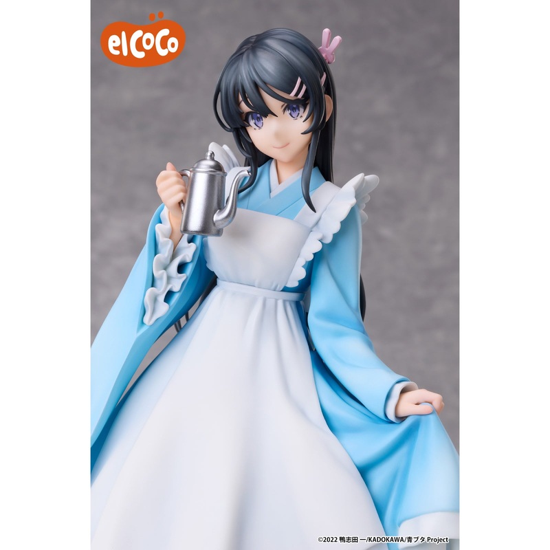 Rascal Does Not Dream of Bunny Girl Senpai Figure – Mai Sakurajima 1/7 Scale Figure Japanese-Style Maid Version