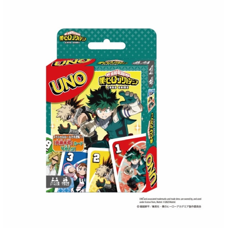 UNO – Ensky Card Game – UNO – Ensky Card Game – My Hero Academia