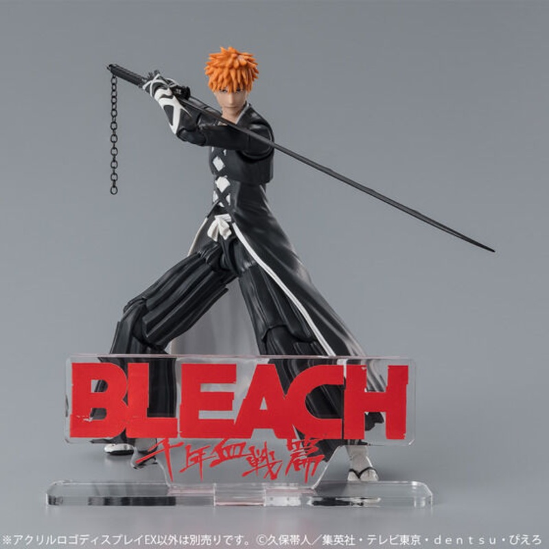 ACRYLIC LOGO DISPLAY EX – BLEACH – CLEAR/RED