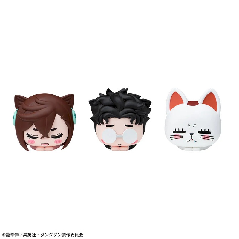 DANDADAN – NAP CAT MINIFIGURES VOL.1 – MOMO X OKARUN X TURBO GRANNY – COMPLETE SET OF 3