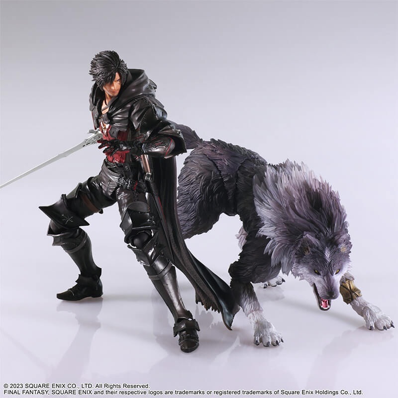 FINAL FANTASY XVI – CLIVE ROSFIELD & TALGOR BRING ARTS FIGURES