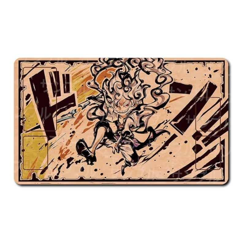 ONE PIECE CARD GAME – PLAYMAT – INK PAINTING SUPPLY SERIES SUMI-E – MONKEY D. LUFFY GEAR 5