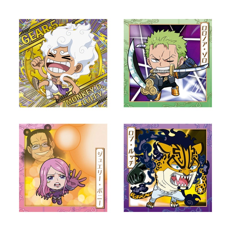 ONE PIECE – NIFORMATION GREAT PIRATE SEAL WAFER LOG.11 – CANDY TOYS, SNACKS (BOX OF 20 PCS)