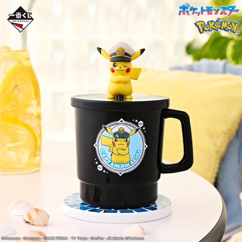 ICHIBAN KUJI ANIME POKEMON – D PRIZE – DRINKING CUP WITH FIGURE