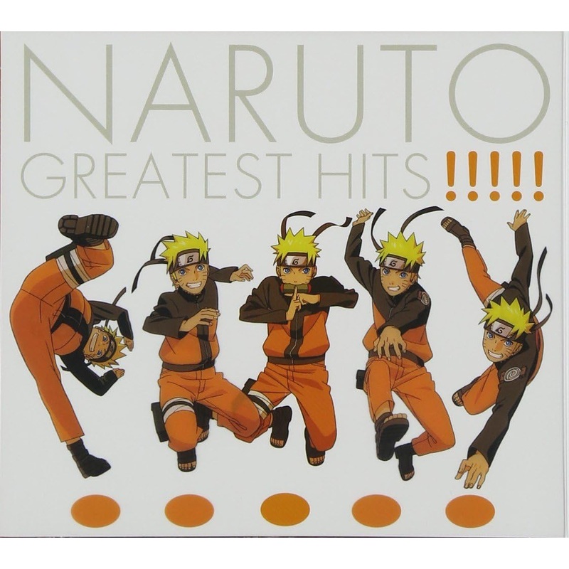 Naruto, The Greatest Hits, Audio CD, With DVD