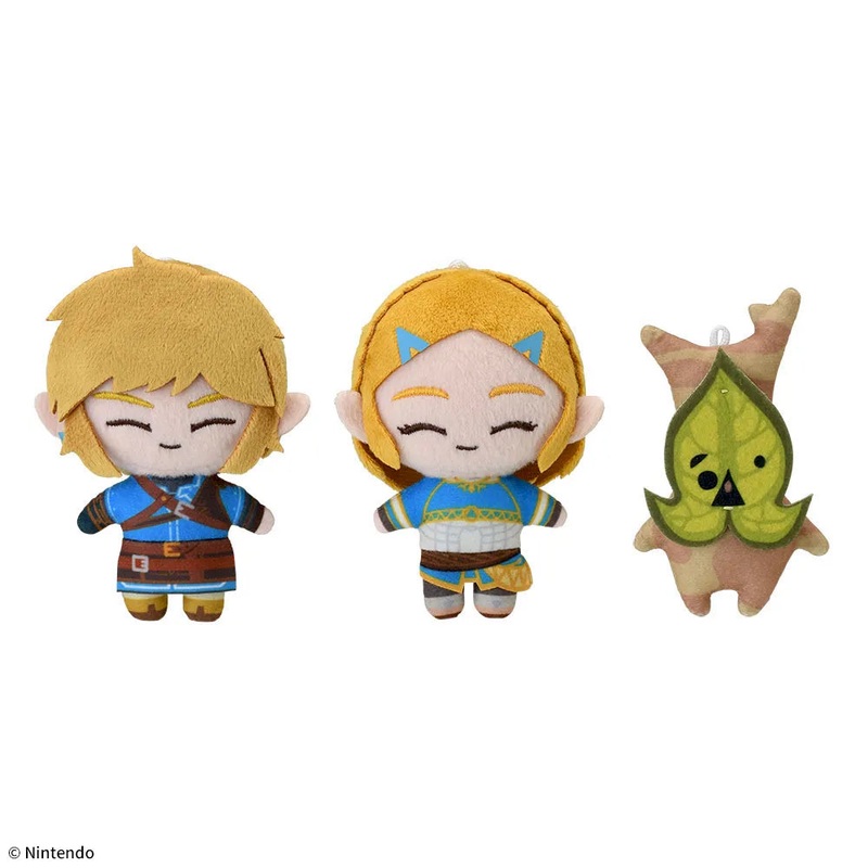 THE LEGEND OF ZELDA TEARS OF THE KINGDOM – MASCOT COMPLETE SET  OF 3 TYPES