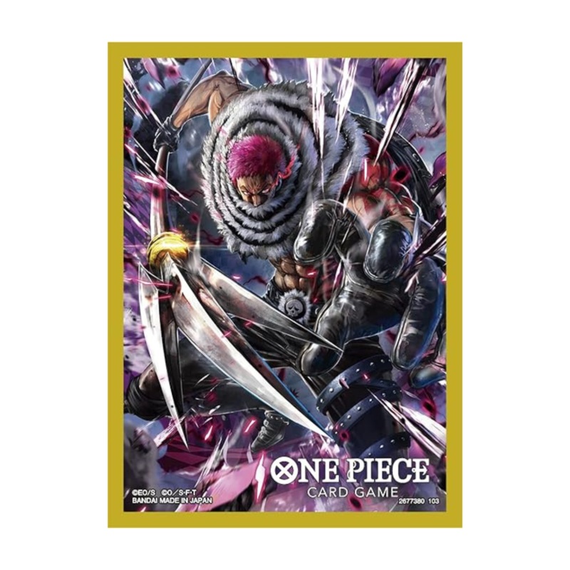 BANDAI ONE PIECE CARD GAME OFFICIAL CARD SLEEVES 3 – CHARLOTTE KATAKURI