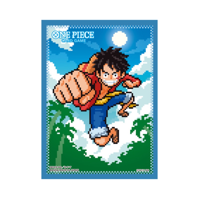 BANDAI ONE PIECE CARD GAME OFFICIAL CARD SLEEVES 8 – MONKEY D. LUFFY
