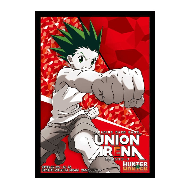 HUNTER X HUNTER – UNION ARENA OFFICIAL CARD SLEEVES SET OF 60 PCS