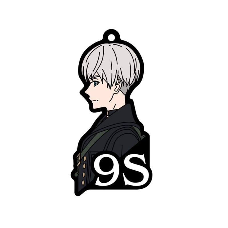 NIER KUJI NIER : AUTOMATA VER1.1A BROADCAST COMMEMORATION KUJI 2 – F PRIZE RUBBER STRAP COMPLETE SET OF 11 TYPES