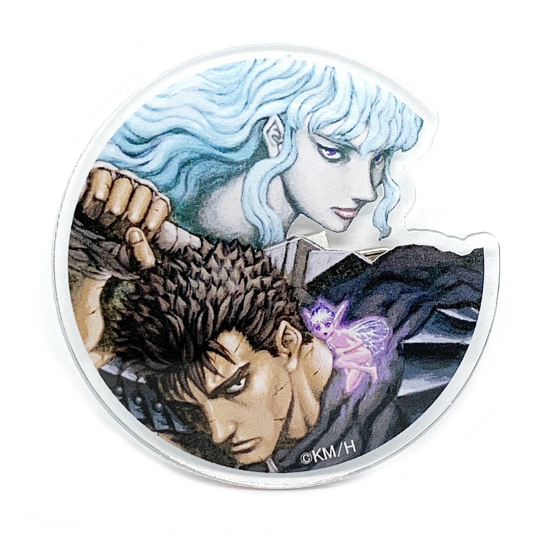 [The Great Berserk Exhibition] Acrylic badge “B” with mount card