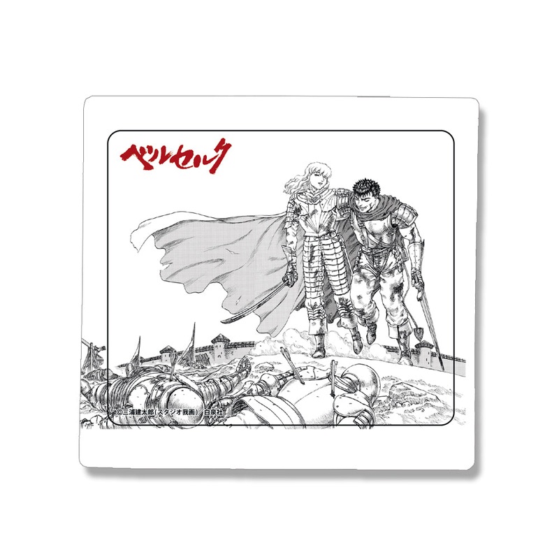 [The Great Berserk Exhibition] Wall sticker “J” with mount card