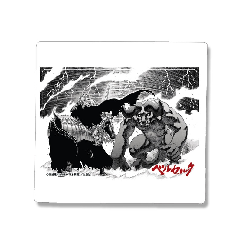 [The Great Berserk Exhibition] Wall sticker “K” with mount card