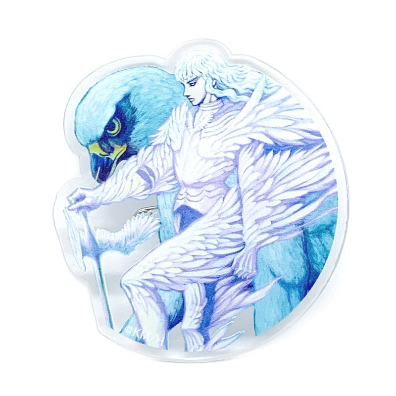 [The Great Berserk Exhibition] Acrylic badge “I” with mount card
