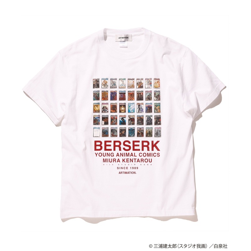 [The Great Berserk Exhibition] Berserk x ARTIMATION “COMICS COVER S/S TEE” WHITE