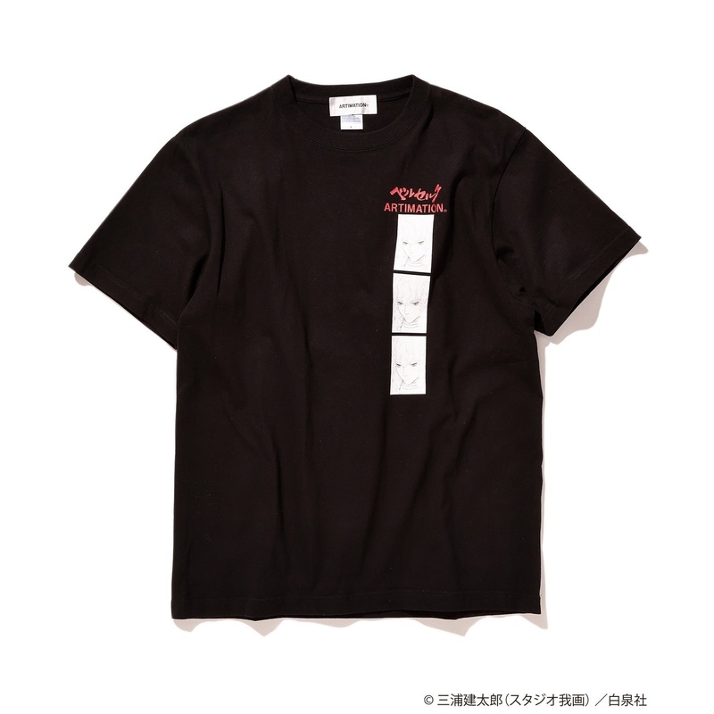 [The Great Berserk Exhibition] Berserk x ARTIMATION “GRIFFITH S/S TEE” BLACK