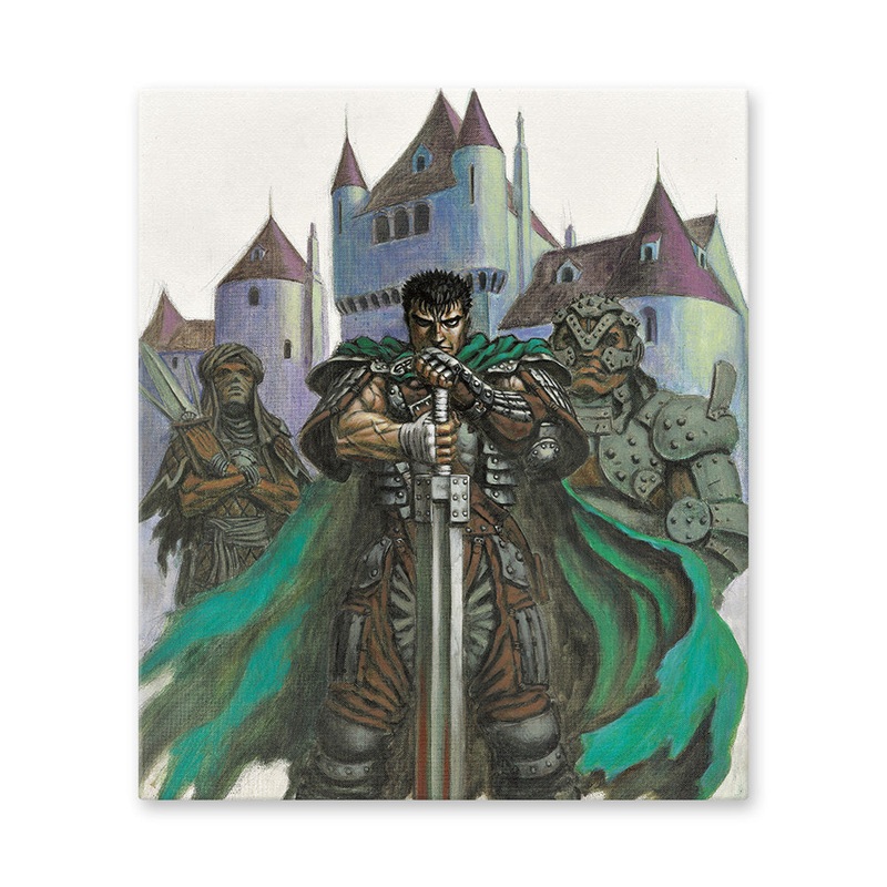[The Great Berserk Exhibition] F10 Character Fine Board Type D Guts – Dengeki Sen Special Edition Cover