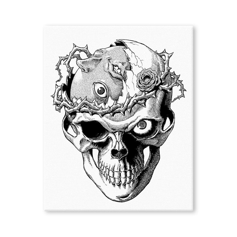 [The Great Berserk Exhibition] F3 Character Fine Board Type B Skull