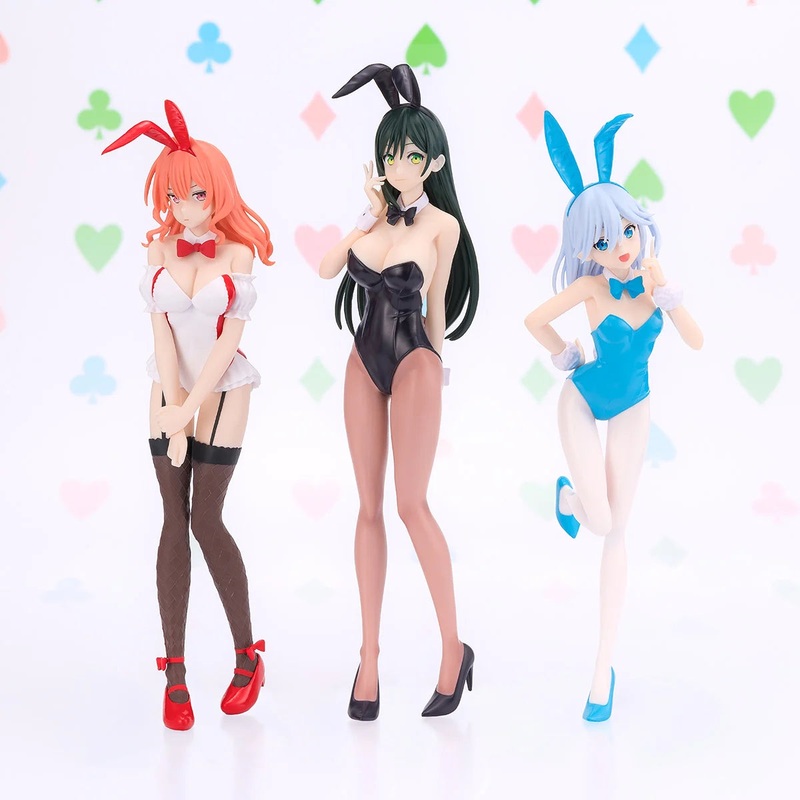 TYING THE KNOT WITH AN AMAGAMI SISTER MATCHMAKING – YAE, YUNA AND ASAHI AMAGAMI FIGURE BUNNY VER. COMPLETE SET