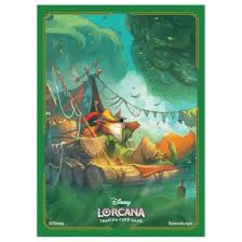 DISNEY LORCANA JAPANESE VERSION OFFICIAL CARD SLEEVE – ROBIN HOOD THE RIGHTEOUS THIEF OF TOMORROW