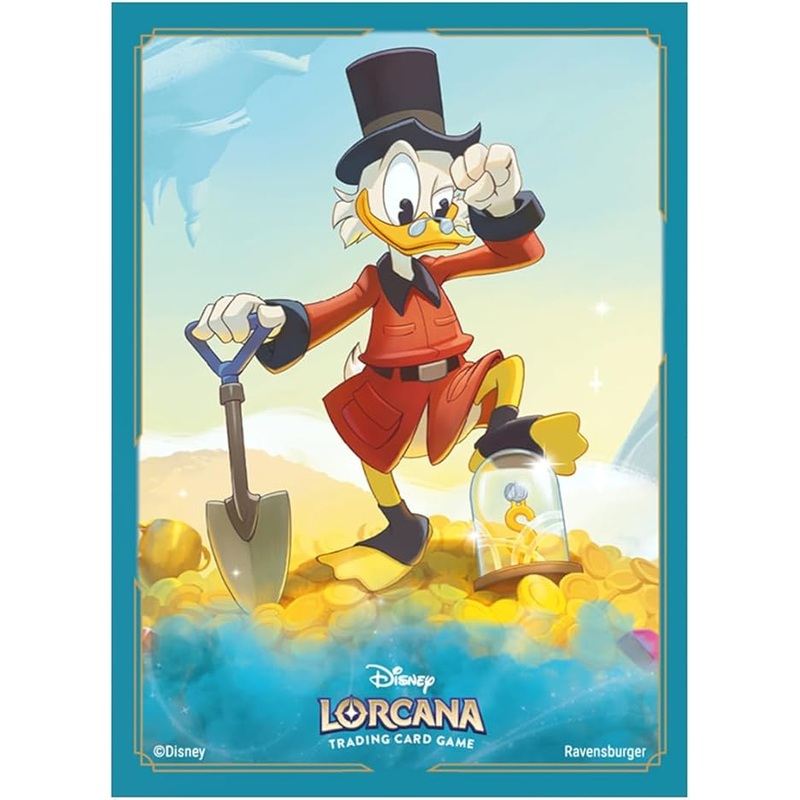 DISNEY LORCANA JAPANESE VERSION OFFICIAL CARD SLEEVE – SCROOGE MCDUCK: THE WORLD’S RICHEST DUCK