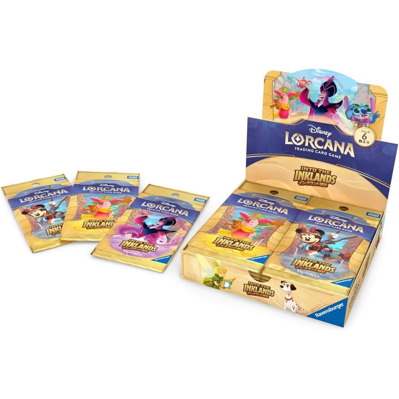 DISNEY LORCANA TCG JAPANESE VERSION – INTO THE INKLAND 16 BOOSTER PACK BOX