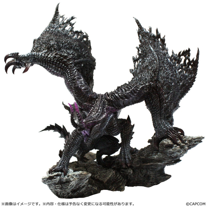 MONSTER HUNTER CAPCOM FIGURE BUILDER CREATORS MODEL – BLACK DEVOURER GOA MAGARA REPRINT